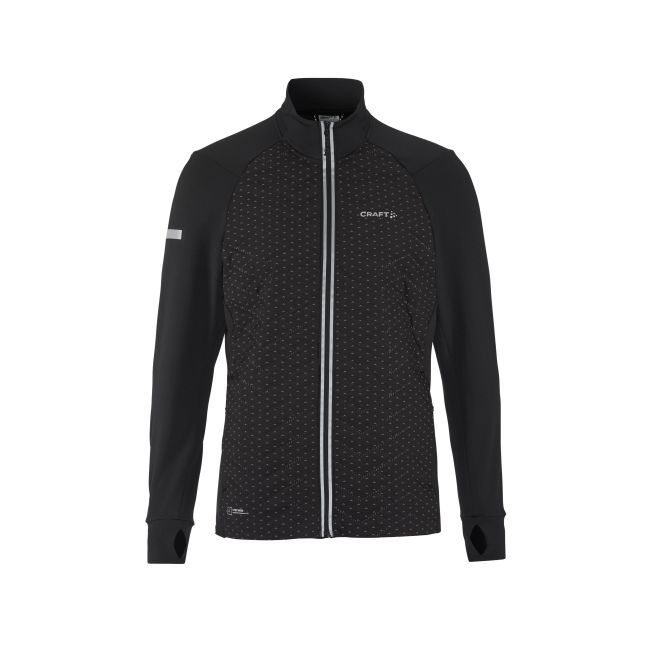 Craft ADV Subz Lumen Jacket 4 – Geacă de alergare izolată reflectorizantă - Negru