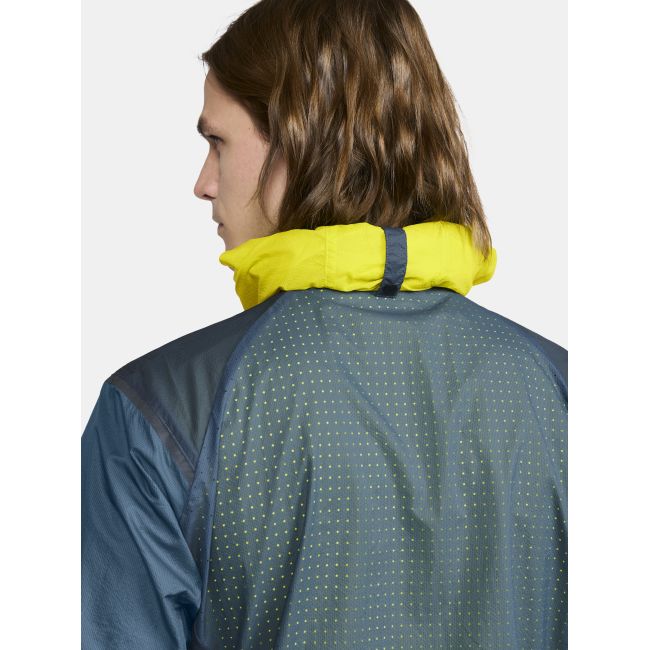 Craft ADV Offroad Wind Jacket – Geacă de vânt de ciclism cu glugă - Albastru