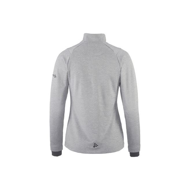 Craft Core Gain Thermal Midlayer W – Bluză fleece termică cu fermoar scurt - Gri