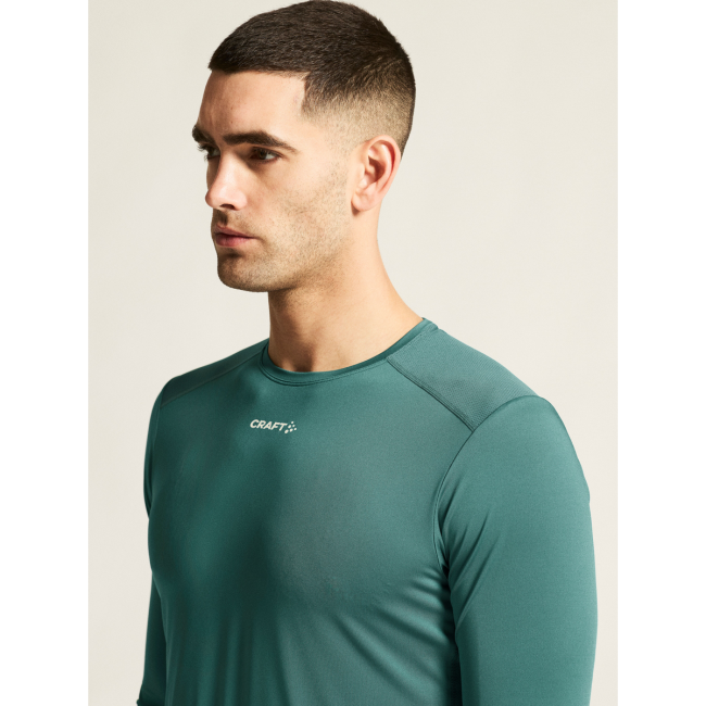Craft ADV Essence LS Tee 2 – Bluză tehnică cu mânecă lungă - Verde (6610)