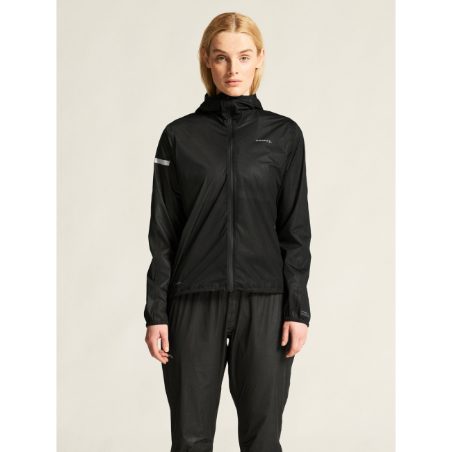 Craft PRO Hydro Lightweight Jacket W – Geacă de alergare impermeabilă ultraușoară - Negru (9999)