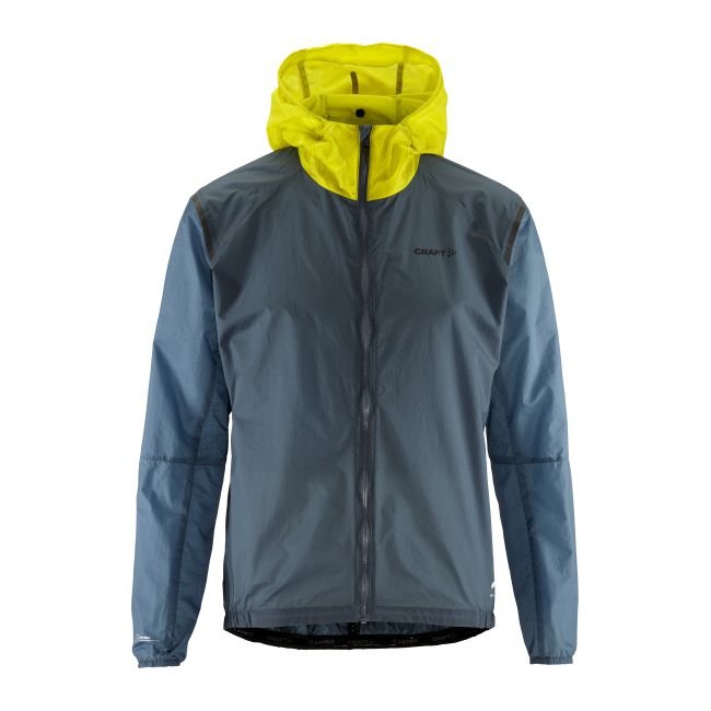 Craft ADV Offroad Wind Jacket – Geacă de vânt de ciclism cu glugă - Albastru