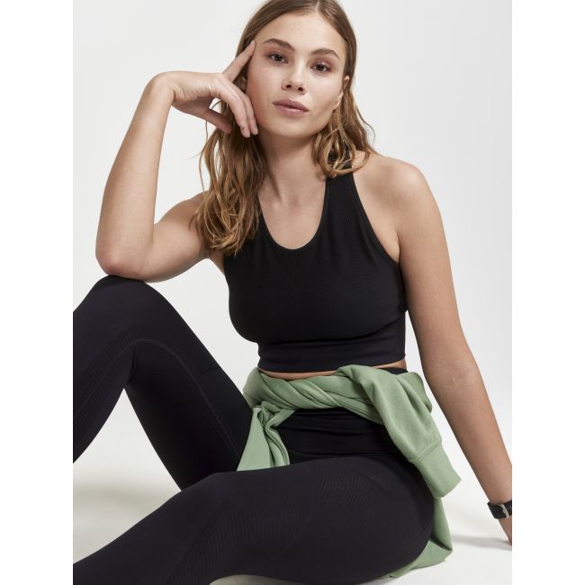 Craft ADV Tone Seamless Tights W – Colanți de antrenament fără cusături - Negru