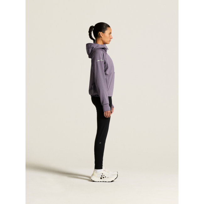 Craft Subz Light Hood Sweater W – Bluză hibridă cu glugă - Mov
