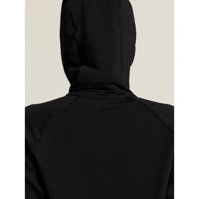 Craft Subz Light Hood Sweater W – Bluză hibridă cu glugă - Negru