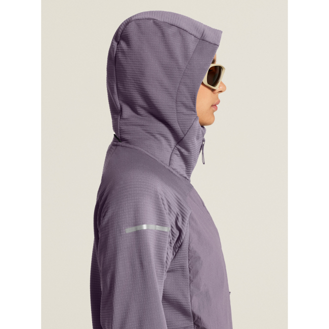 Craft Subz Light Hood Sweater W – Bluză hibridă cu glugă - Mov