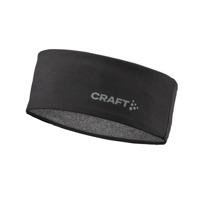 Craft ADV Windblock Fleece Headband – Bentiță anti-vânt - Negru