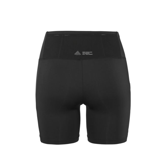 Craft PRO Trail Short Tights 2 W – Colanți scurți de alergare trail - Negru