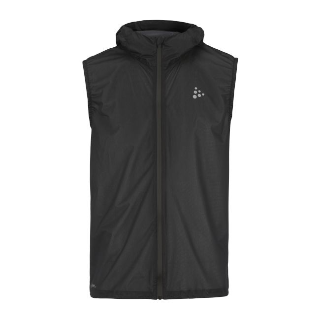 Craft PRO Hydro Lightweight Vest – Vestă de alergare impermeabilă ultraușoară - Negru