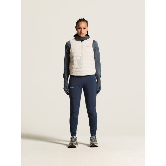 Craft Subz Light Tights W – Colanți cu față hidrofobă - Albastru