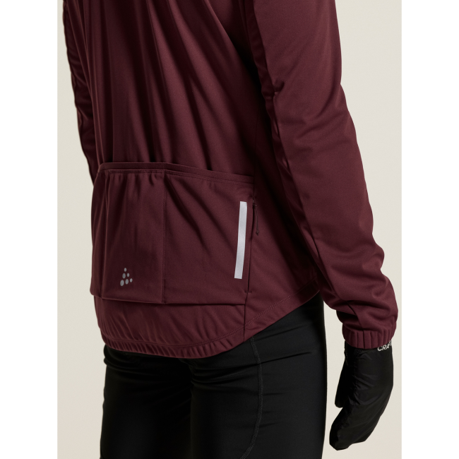 Craft Core Bike Subz Jacket 2 – Geacă softshell de ciclism caldă - Roșu