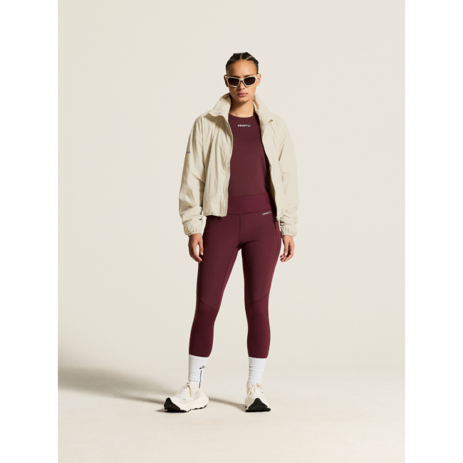 Craft ADV Essence Warm Wind Tights 2 W – Colanți calzi anti-vânt - Roșu