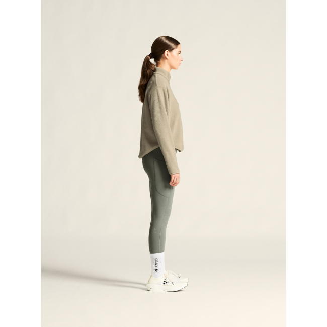 Craft Join Pile Fleece HZ W – Bluză fleece pufos cu fermoar scurt - Bej
