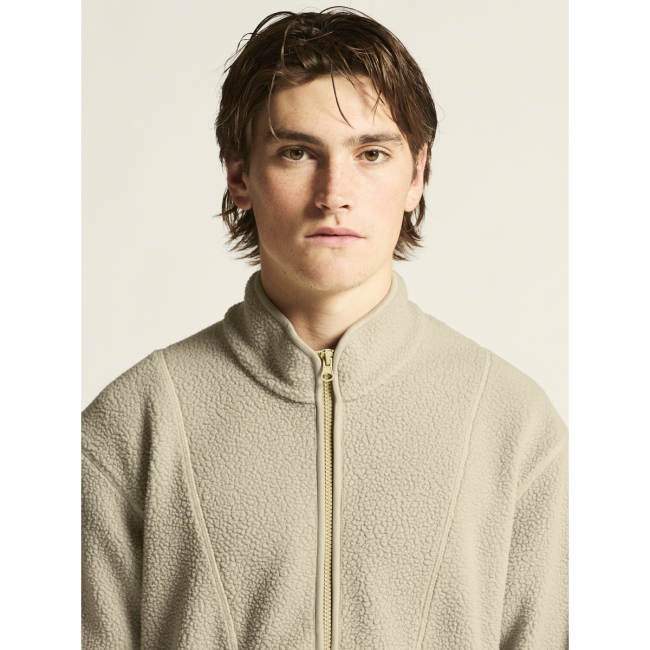 Craft Join Pile Fleece HZ – Bluză fleece pufos cu fermoar scurt - Bej