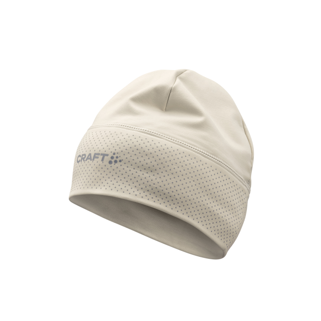 Craft Lumen Fleece Hat 2 – Căciulă de antrenament reflectorizantă - Bej