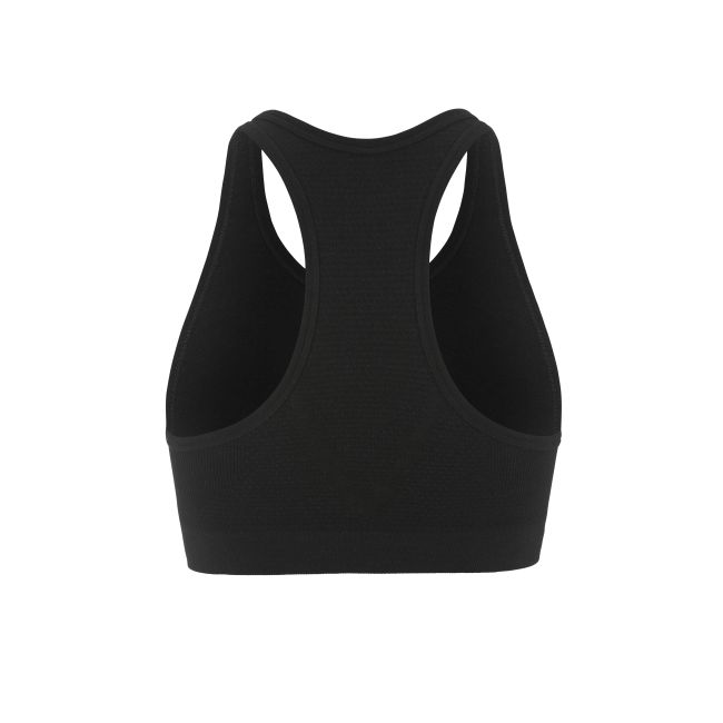 Craft Wool Seamless Bra W – Bustieră din lână merinos fără cusături - Negru