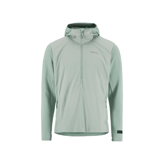 Craft Subz Light Hood Sweater – Bluză hibridă cu glugă - Verde (6550)