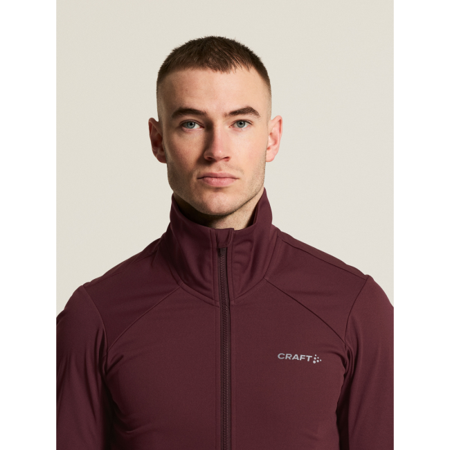 Craft Core Bike Subz Jacket 2 – Geacă softshell de ciclism caldă - Roșu