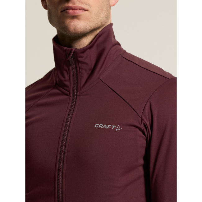 Craft Core Bike Subz Jacket 2 – Geacă softshell de ciclism caldă - Roșu