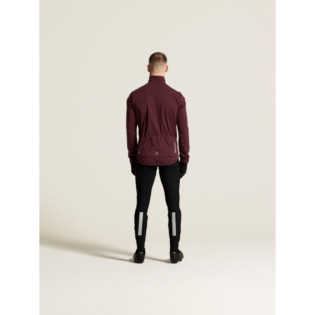 Craft Core Bike Subz Jacket 2 – Geacă softshell de ciclism caldă - Roșu
