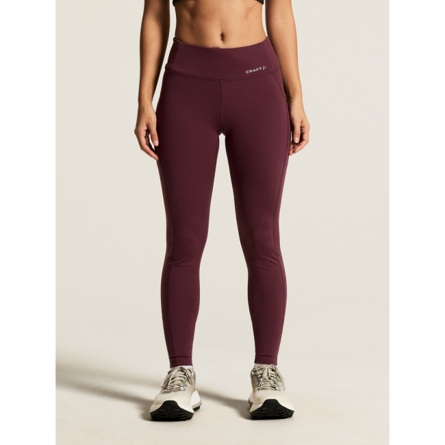 Craft ADV Essence Warm Tights 3 W – Colanți calzi de antrenament - Roșu (4820)