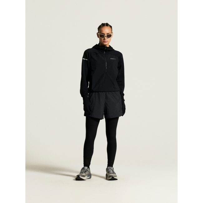 Craft Subz Shorts 2 W – Pantaloni scurți căptușiți anti-vânt - Negru