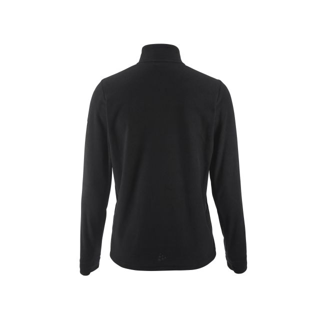 Craft Core Explore Fleece Midlayer – Bluză microfleece cu fermoar scurt - Negru