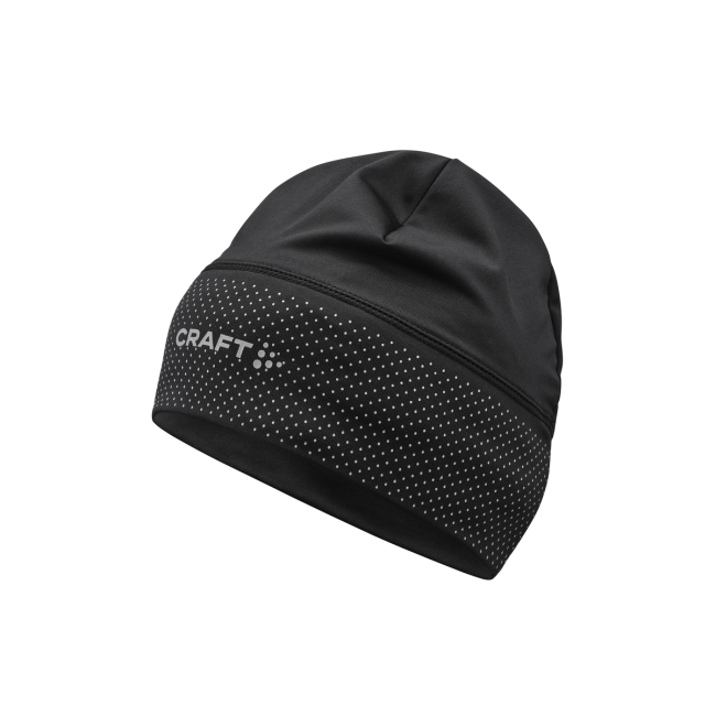 Craft Lumen Fleece Hat 2 – Căciulă de antrenament reflectorizantă - Negru