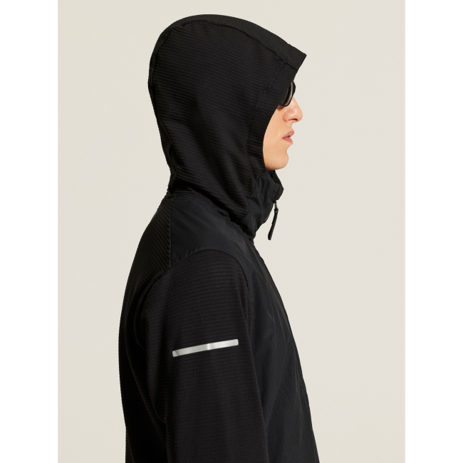 Craft Subz Light Hood Sweater – Bluză hibridă cu glugă - Negru