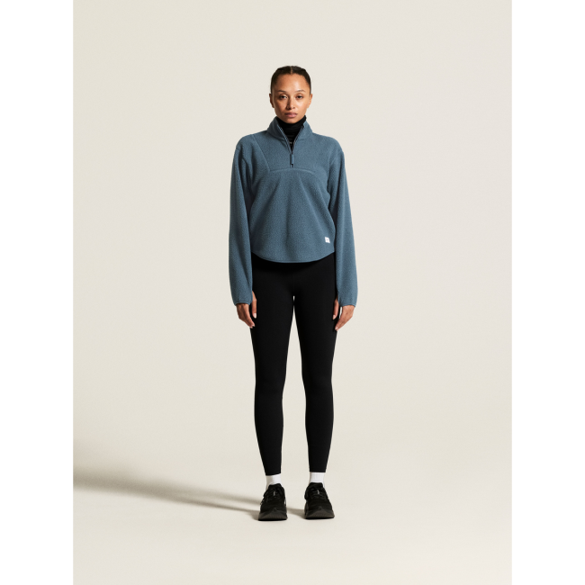 Craft Join Pile Fleece HZ W – Bluză fleece pufos cu fermoar scurt - Albastru