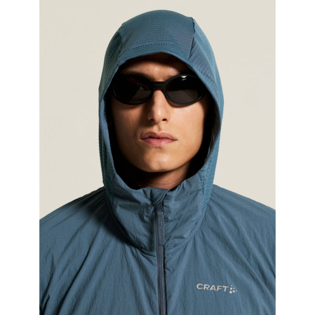Craft Subz Light Hood Sweater – Bluză hibridă cu glugă - Albastru
