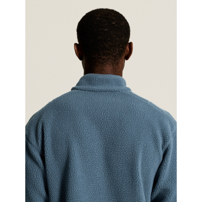 Craft Join Pile Fleece HZ – Bluză fleece pufos cu fermoar scurt - Albastru