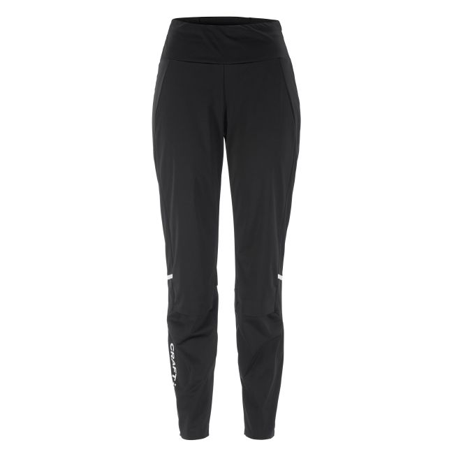 Craft PRO Nordic Race FZ Pants W – Pantaloni de concurs schi fond cu fermoar întreg - Negru