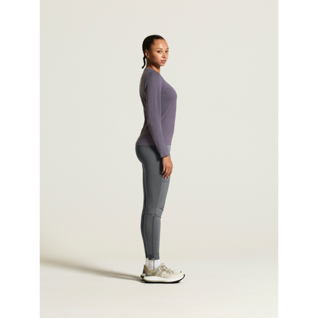 Craft Active Comfort LS 2 W – Bluză strat de bază - Mov (B763)