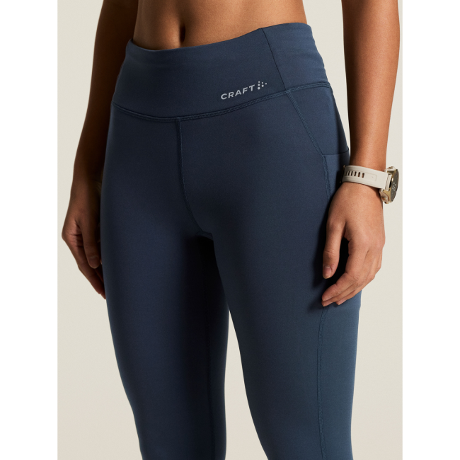 Craft ADV Essence Warm Tights 3 W – Colanți calzi de antrenament - Albastru (3980)
