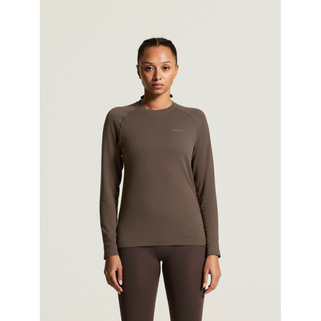 Craft Active Comfort LS 2 W – Bluză strat de bază - Maro