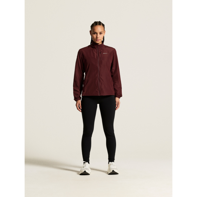 Craft Essence Wind Jacket 2 W – Geacă de vânt de alergare - Roșu