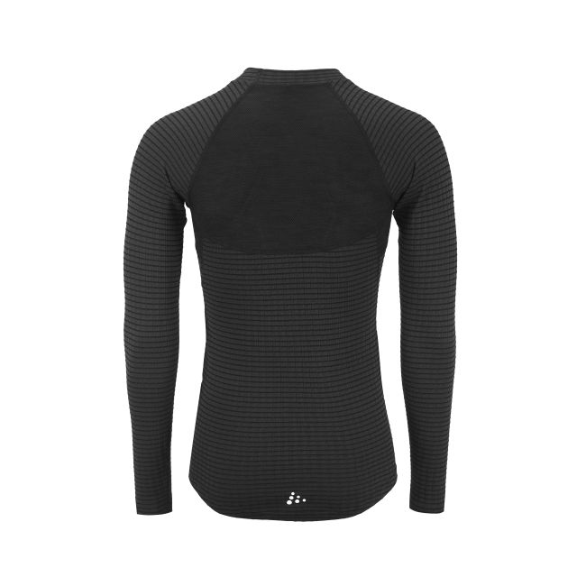 Craft Wool Extreme X LS 2 – Bluză strat de bază cu lână merinos - Negru