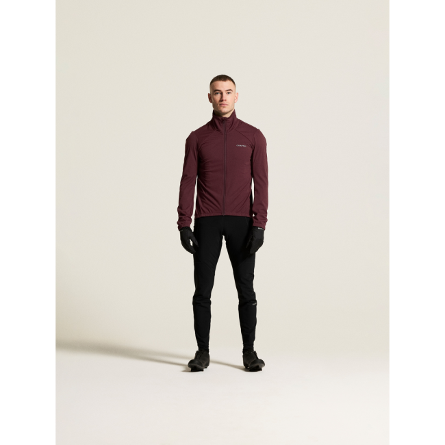 Craft Core Bike Subz Jacket 2 – Geacă softshell de ciclism caldă - Roșu