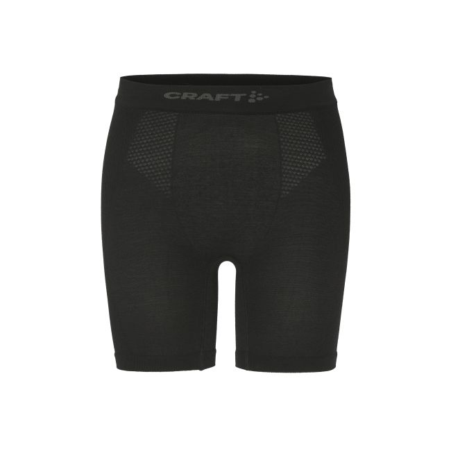 Craft Wool Seamless Boxer 6-INCH – Boxeri din lână merinos fără cusături - Negru