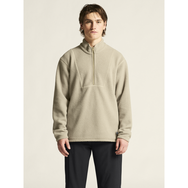Craft Join Pile Fleece HZ – Bluză fleece pufos cu fermoar scurt - Bej