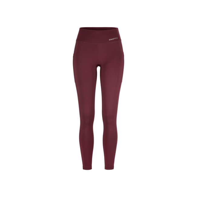 Craft ADV Essence Warm Tights 3 W – Colanți calzi de antrenament - Roșu (4820)