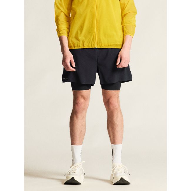 Craft Hypervent 2-in-1 Shorts – Pantaloni scurți de alergare 2 în 1 - Negru