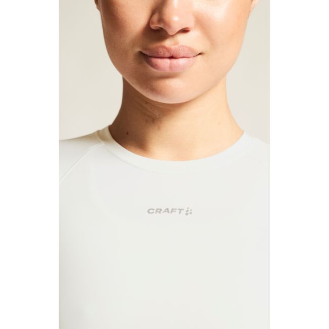 Craft Hypervent Cropped Tee W – Tricou scurt de alergare - Alb