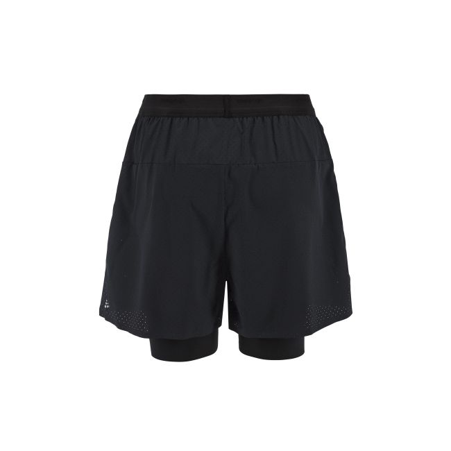 Craft Hypervent 2-in-1 Shorts – Pantaloni scurți de alergare 2 în 1 - Negru