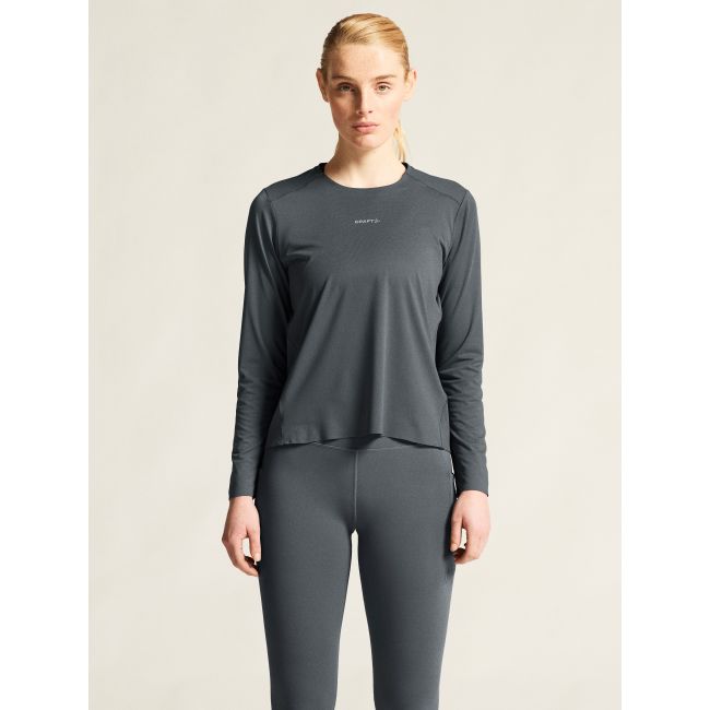 Craft Hypervent Longsleeve W – Bluză de alergare cu mânecă lungă - Gri