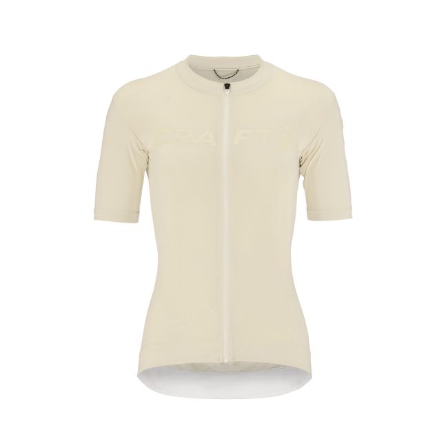 Craft Endur Logo Jersey W – Tricou de ciclism cu logo - Alb
