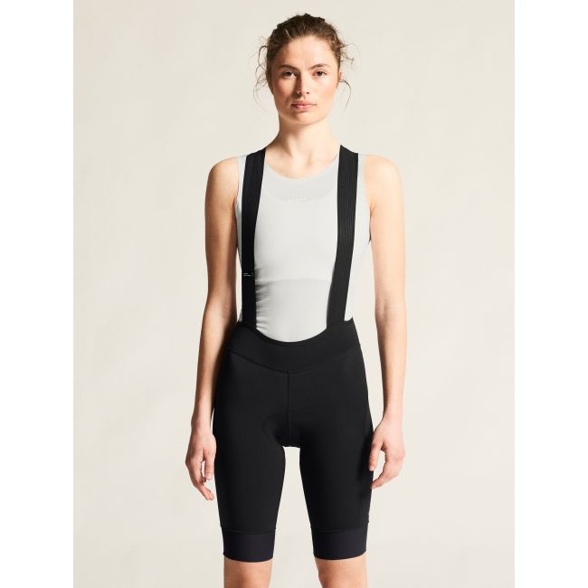 Craft Endur Cargo Bib Shorts C1 W – Pantaloni scurți de ciclism cargo cu bretele, bazon C1 - Negru