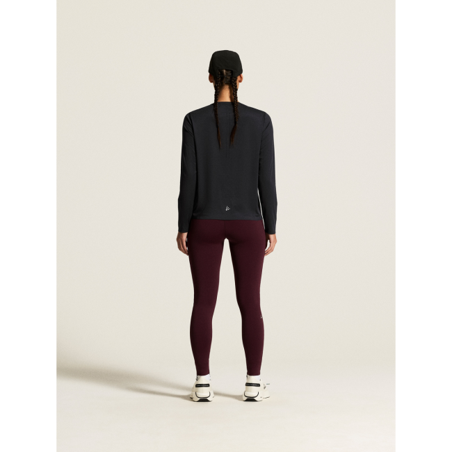Craft Hypervent Longsleeve W – Bluză de alergare cu mânecă lungă - Negru