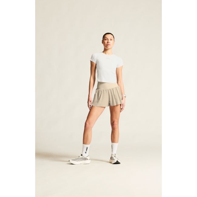 Craft Hypervent Cropped Tee W – Tricou scurt de alergare - Alb